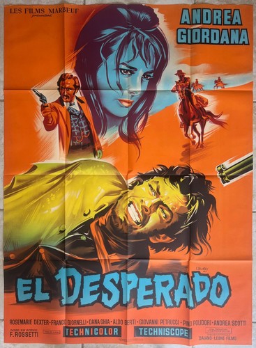 Desperado affiche cinéma - el,