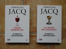 Christian JACQ Crime bordelais et La messe de l'assassin (45 et 46)