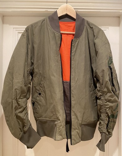 Veste bomber nike kaki - bomber, kaki/orange