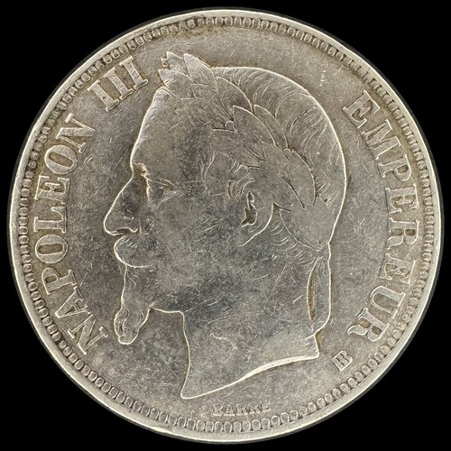 1869 napoleon iii francs - 1869,