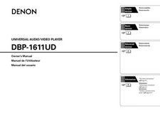 Denon DBP-1611UD Audio/Video