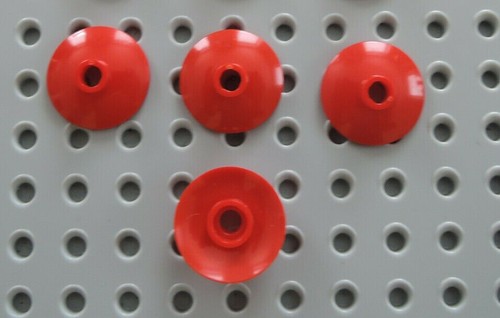 Lego red dish - 4, 2x2
