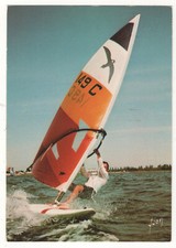 CARTE POSTALE - SPORT : PLANCHE à VOILE - WINDSURFING - ÉCRITE