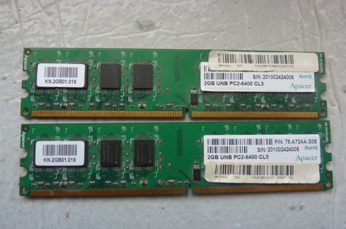 Barrette mémoire apacer - barrette, 2gb