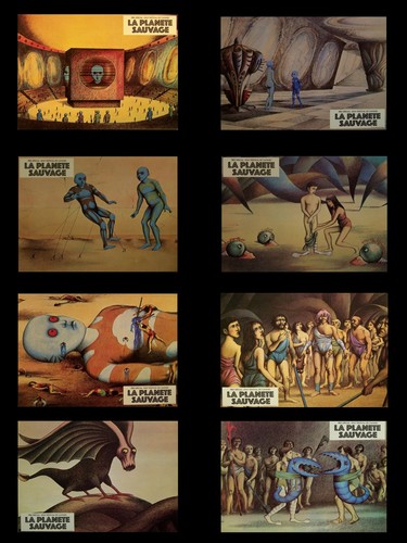 Planete sauvage lot de 8 - planete,