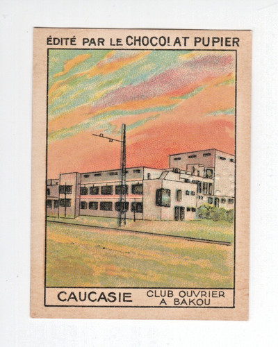 Chromo caucasie club ouvrier - caucasie,