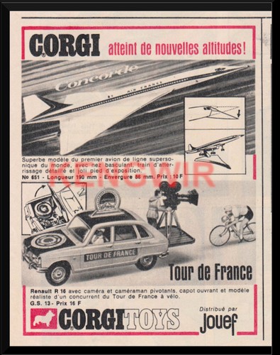 Publicite corgi toys - ad,