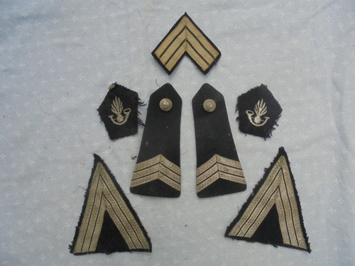 Lots epaulettes ecussons de - lots,