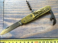 Ancien Couteau "BROSSARD" TYPE COURSOLLE "EMOUTURE/FORGE" VINTAGE KNIFE MESSER