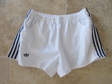 Short ADIDAS vintage TREFOIL blanc VENTEX années 80 sport 95 XL