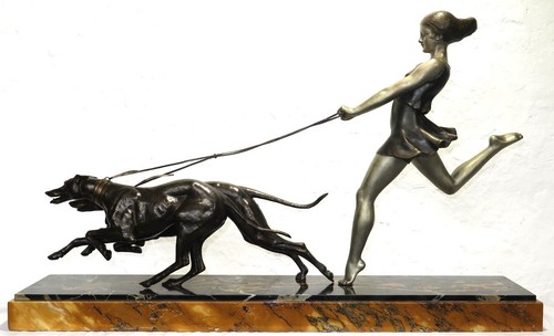 Belle sculpture art déco - belle,
