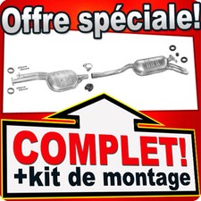 Ligne pot d'échappement pour