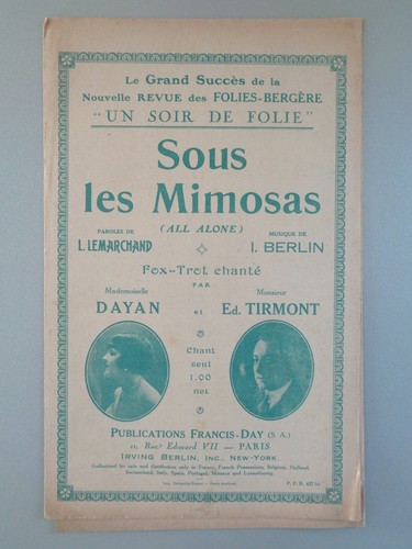 Sous les mimosas fox - les, fox-trot