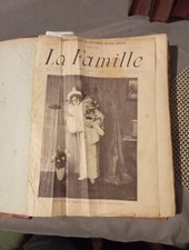 Magazine féminin Mode Actualités Variété,La Famille,Année de collection 1902 E.O