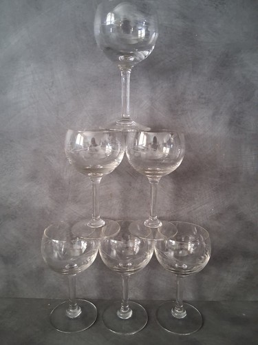 Lot vintage 6 verres - lot, 🍷