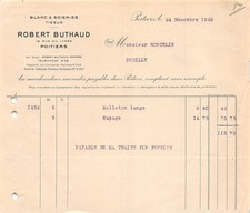 1928 BLANC ET SOIERIES ROBERT