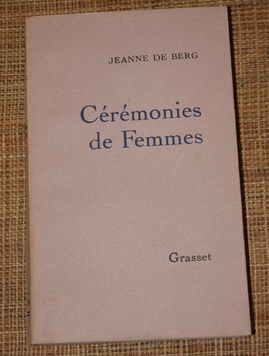 Berg cérémonies de - de,