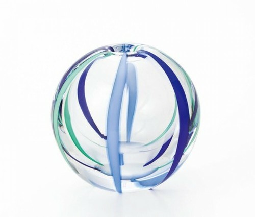 Pot fleurs verre - fleurs, en