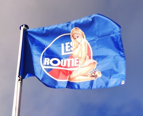Nouveau drapeau les - les, routiers