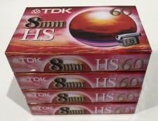 4 cassettes neuves TDK pour