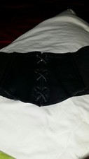 Waist cincher leather - waist, small