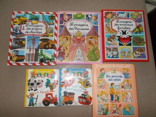Lot livres imagerie - lot,
