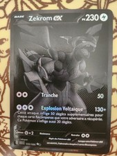 FR Carte Pokemon Zekrom EX Alternive Black 172/086 BLK EV 10.5 Foudre Noir ??