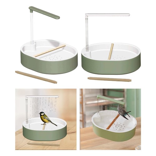 Baignoire pour perroquet gris