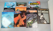 Lot 10 BD Bandes Dessinees Aventure Policier Adulte F. Bougeon 2 3 4 Berthet F22