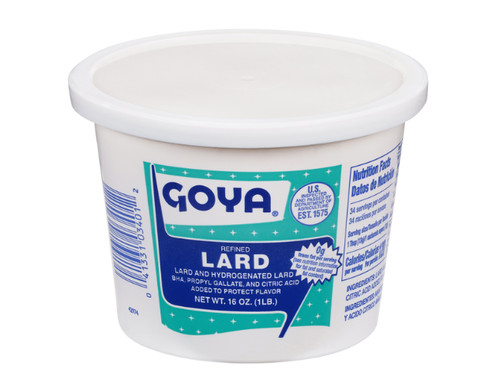 Goya refined lard - goya,