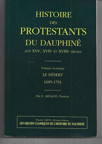 Histoire des protestants - , du