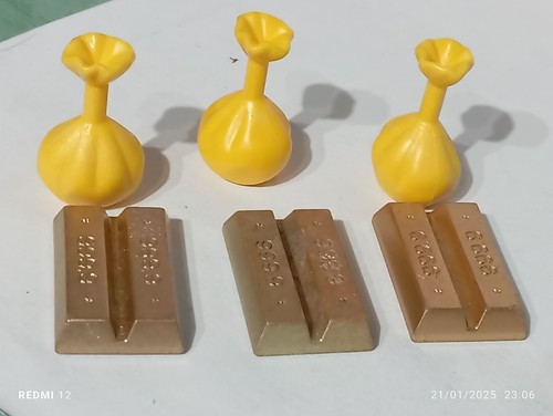Playmobil lingots sacs - et,