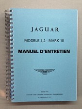 Manuel d'atelier Jaguar MK 10