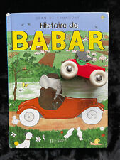 # Livre enfants - HISTOIRE DE BABAR avec sa voiture -  Jean de Brunhoff - 2003