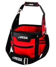Sac seau textile VIRAX porte outils - 300 x 300 x 410 mm - 382655