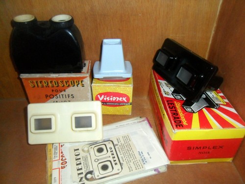 Stereoscope avec boite - stereoscope,