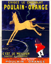 Posten à cheval chocolat