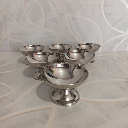 Coupes glace inox sur - coupes, à