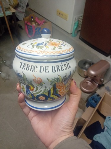 Pot tabac vieux - à,