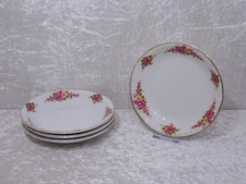 4 X Bols à Soupe Winterling Röslau Porcelaine Design - Vintage - Décor Roses