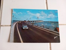 Carte postale postcard cpa Le Viaduc D' Oléron Citroën 2cv Charente Maritime 17