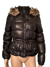 NAF NAF doudoune noire avec capuche taille 36