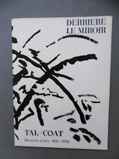 TAL COAT Derrière le Miroir n° 120 DLM 1960 TIRAGE ORIGINAL 5 Lithographies