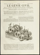 1892 - Appareil de levage à six tambours - Génie civil