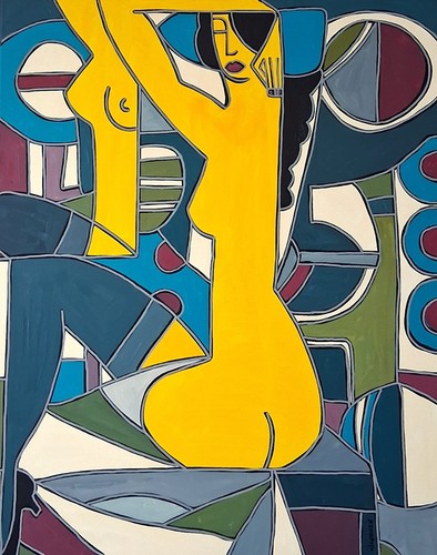 Kleyman huile sur toile xxl - huile,