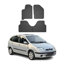 Tapis de Sol pour Renault Scenic 1996-2003 Caoutchouc Noir