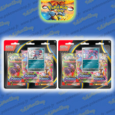 Pokémon ME02 Tripack Flammes