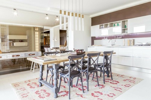 Kitchen island dining room - kitchen,