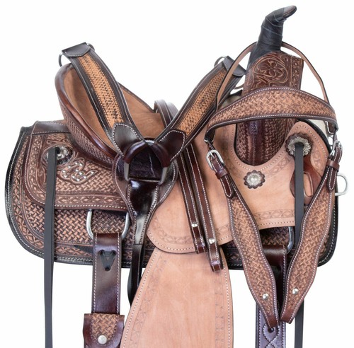 Ensemble selle cuir - selle,