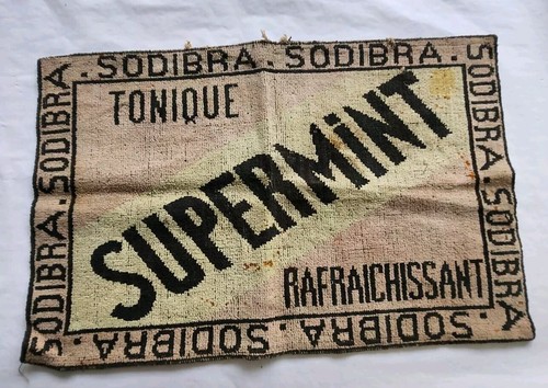 Ancien tapis jeux cartes - ancien,